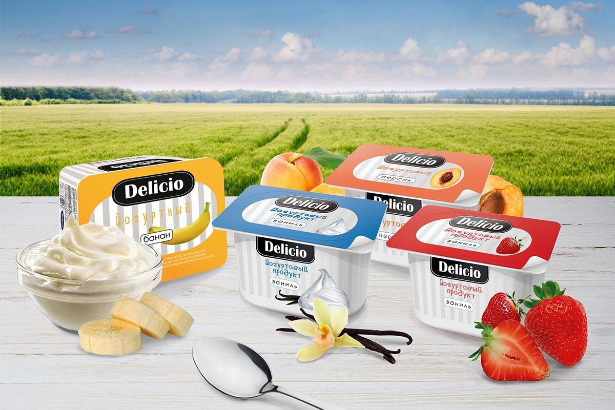 Комплексная разработка ТМ "Delicio", дизайн упаковки