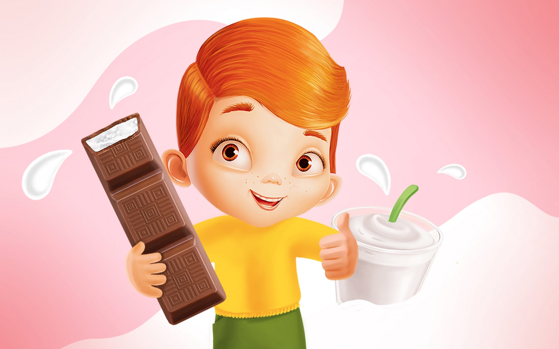 Дизайн упаковки шоколада для детей "Детские истории"