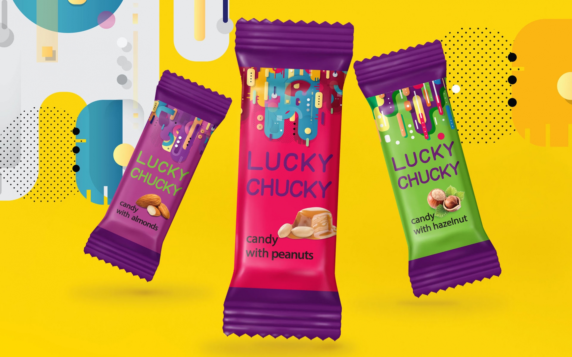 Разработка ТМ конфет "LUCKY CHUCKY"
