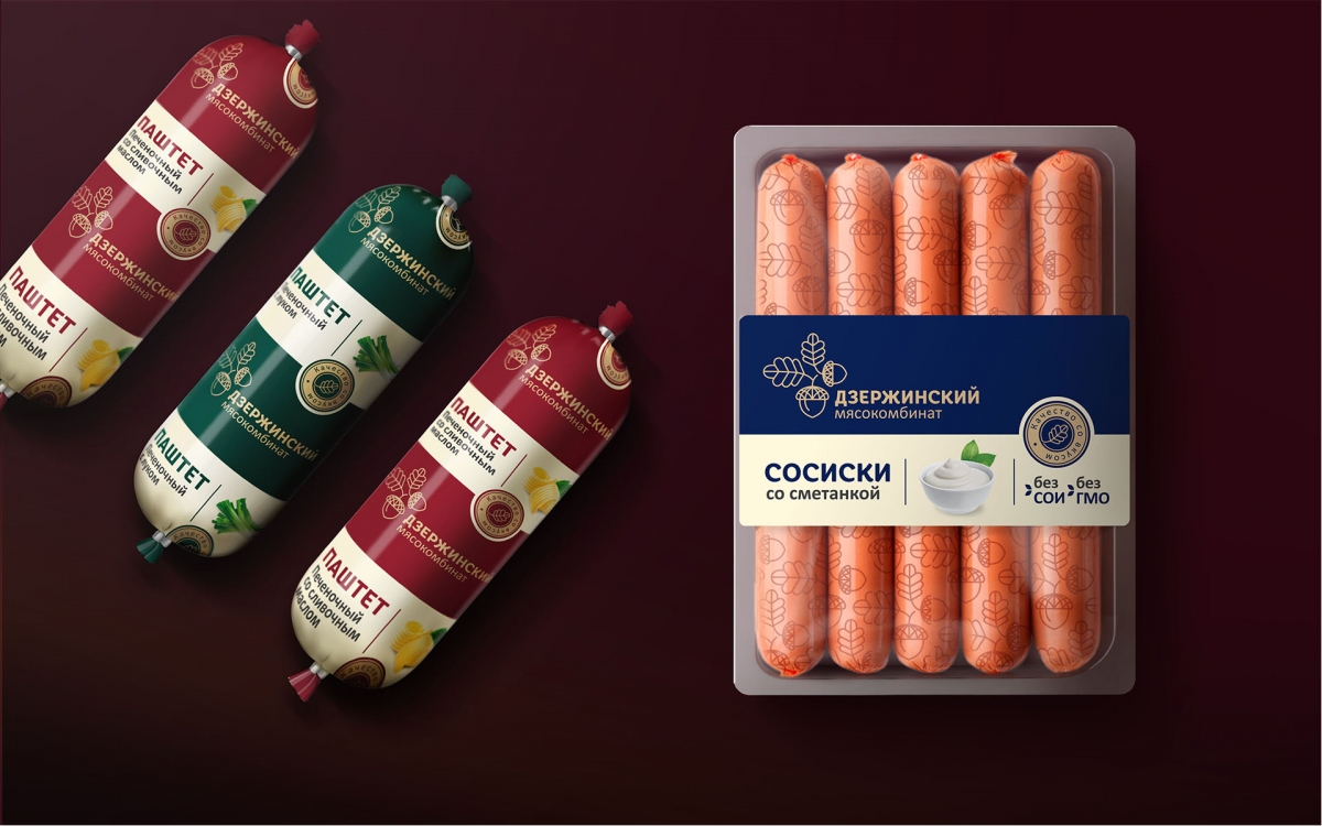 Разработка торговой марки | "Дзержинский мясокомбинат"