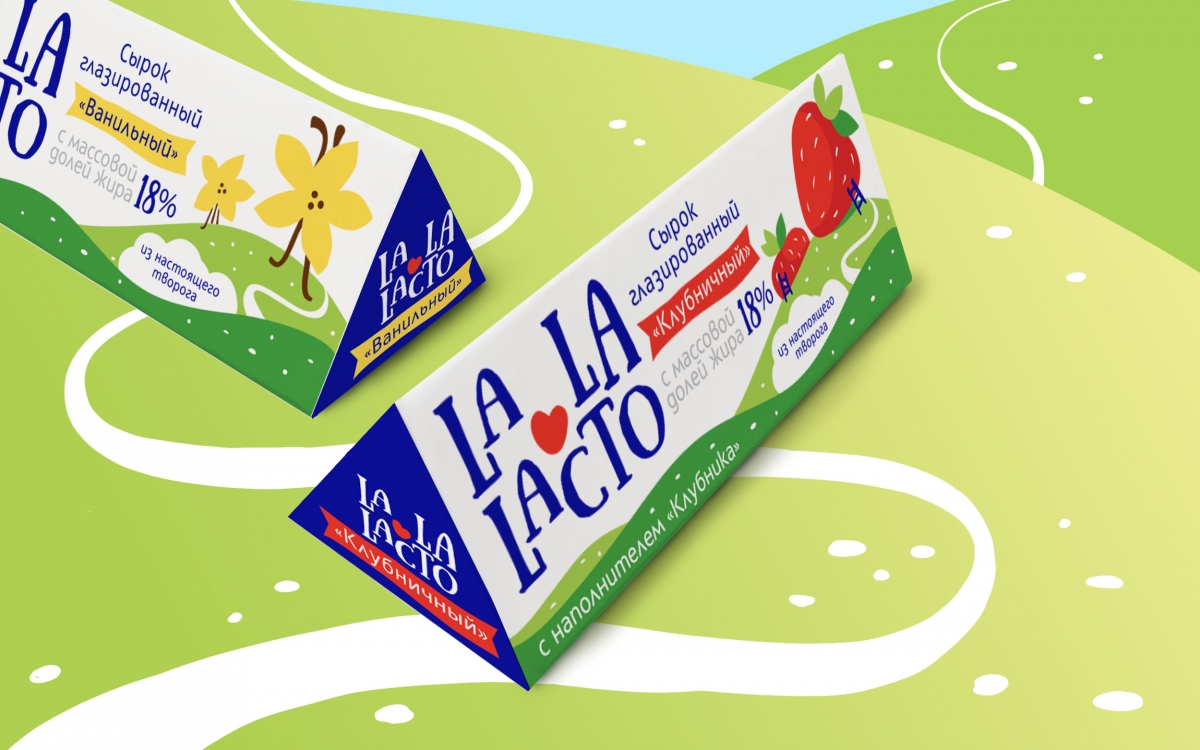 Разработка торговой марки La La Lacto