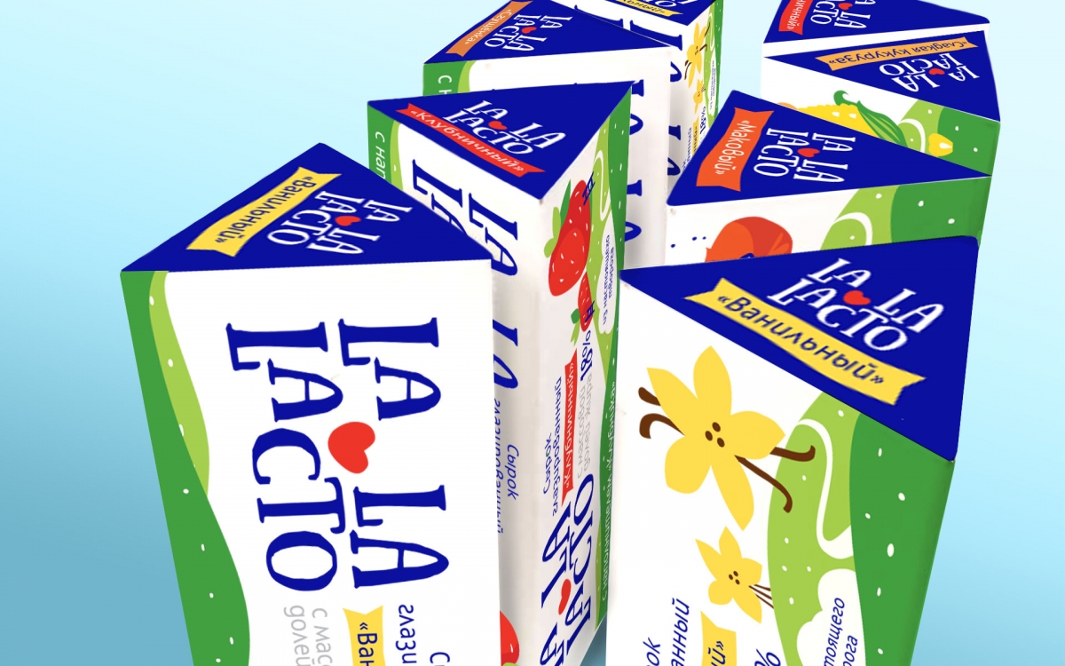 Разработка торговой марки La La Lacto