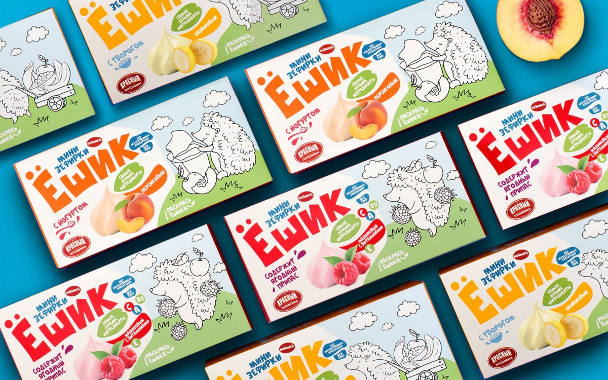 Разработка ТМ зефира для детей