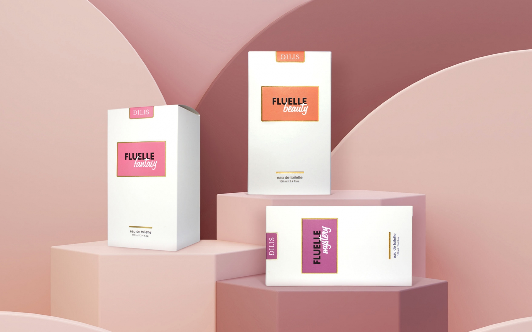 Разработка дизайна упаковки линейки FLUELLE