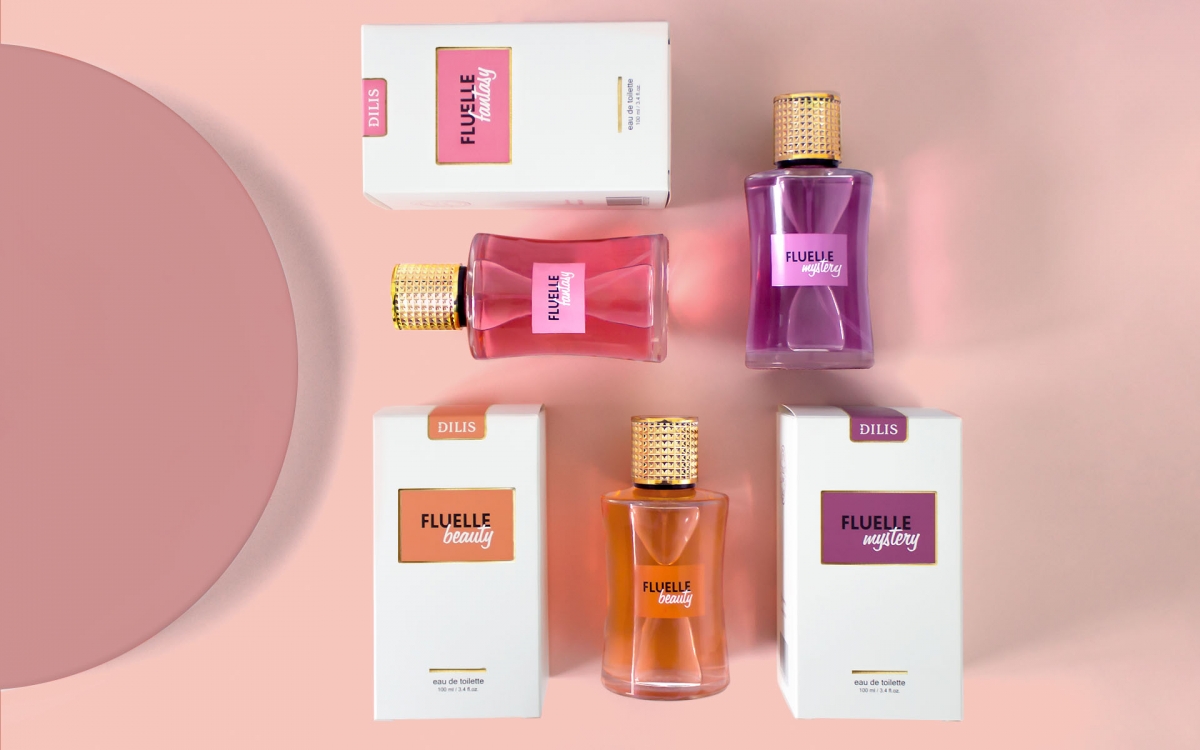 Разработка дизайна упаковки линейки FLUELLE