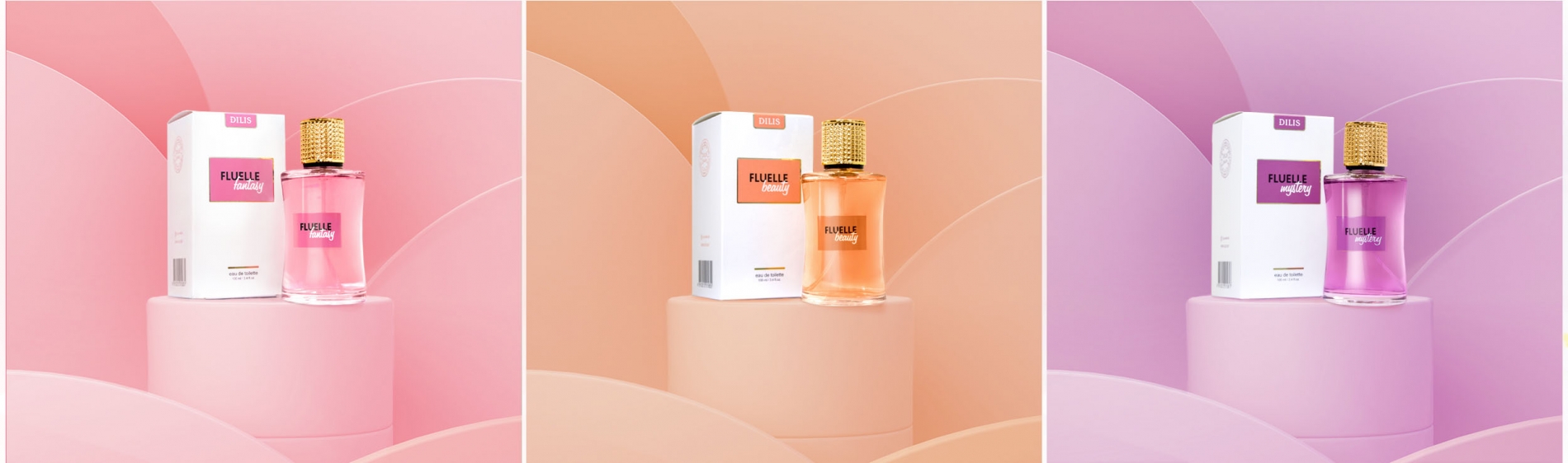 Разработка дизайна упаковки линейки FLUELLE