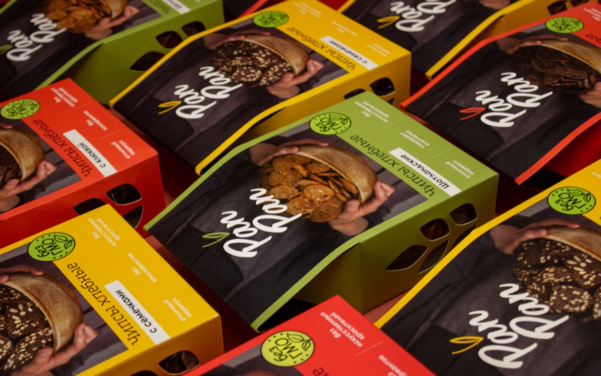 Комплексная разработка ТМ хлебной продукции