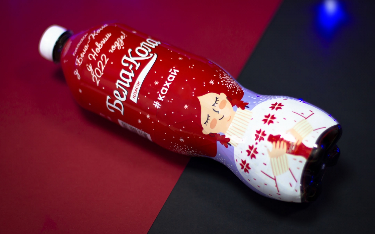 Дизайн зимней серии напитков