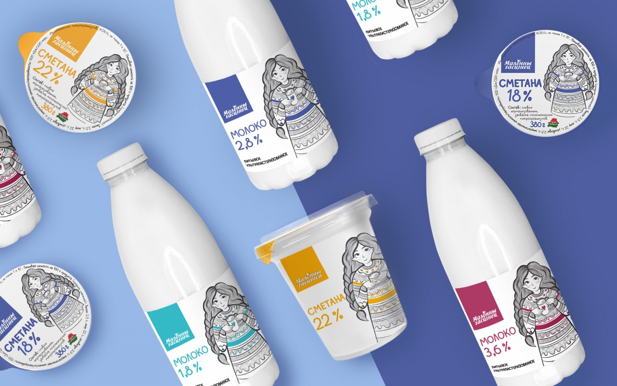 Ребрендинг ТМ "Малочны гасцiнец"