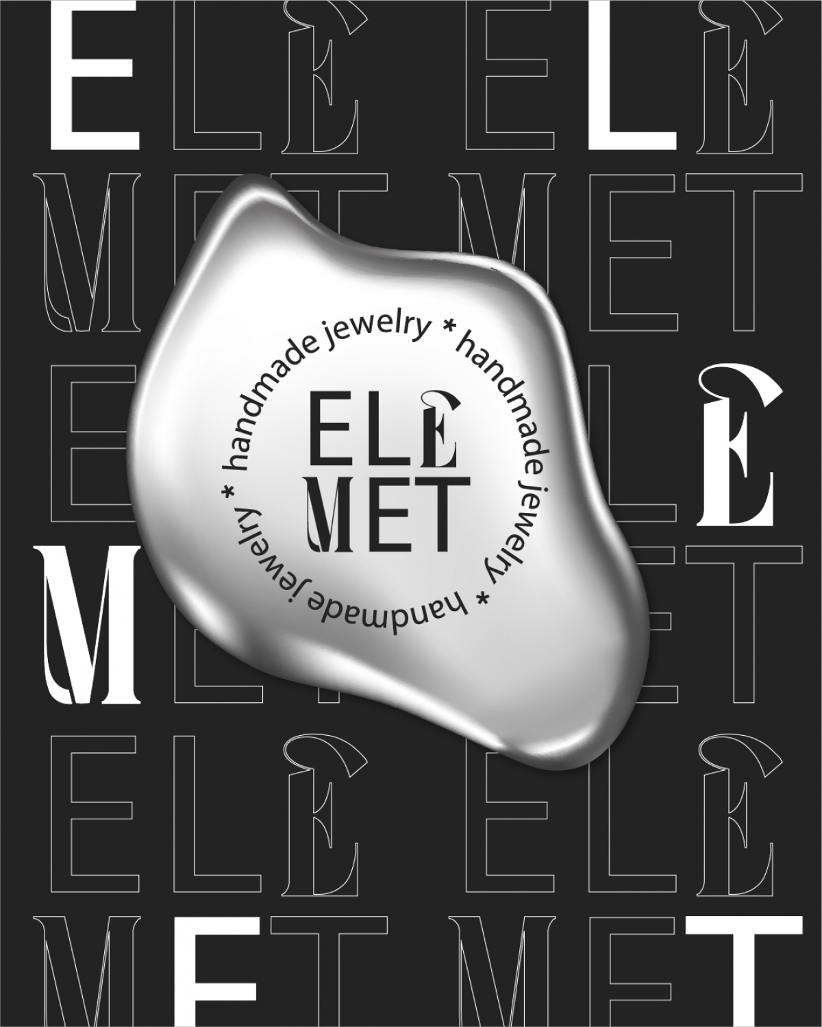 Разработка нейма и логотипа для бренда дизайнерских украшений